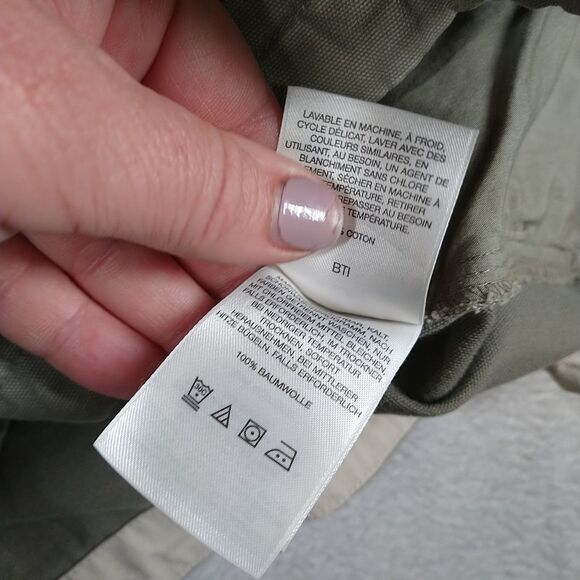 Columbia Jacket Womens Medium Green Full Zip Canvas Work Chore Coat Outdoor VTG - Picture 12 of 12